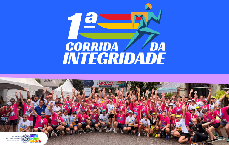 SCGE-PE realiza a 1ª Corrida da Integridade, destacando valores essenciais para o serviço público
